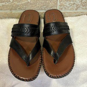 DrScholls women Air Pillo Black Sandals Size 9